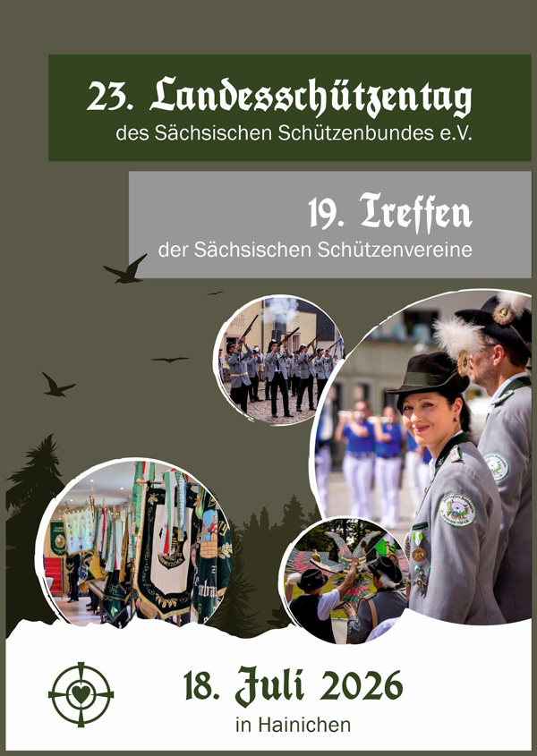 Plakat zum 23. Landesschützentag